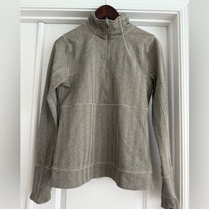 Calia Quarter-Zip Pullover - Herringbone